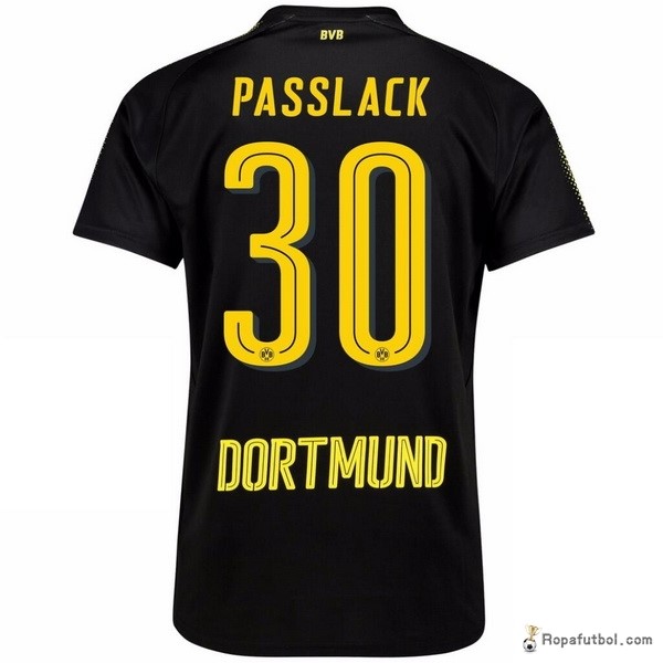 Camiseta Borussia Dortmund Replica Segunda Ropa Passlack 2017/18